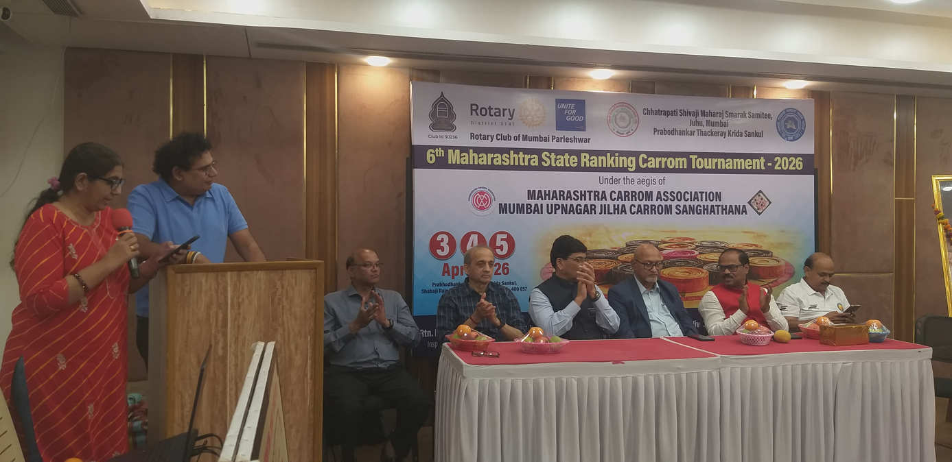 6th Rotary Club of Mumbai Parleshwar State Ranking Carrom Tournament 2026-27